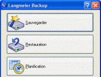 Langmeier Backup 5.5 screenshot. Click to enlarge!