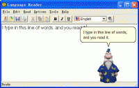 Language Reader 2.01 screenshot. Click to enlarge!