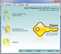 LastBit Act! Password Recovery 12.0.9123 screenshot. Click to enlarge!
