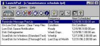 LaunchPad Event Scheduler 3.23 screenshot. Click to enlarge!