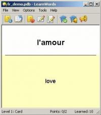LearnWords Windows 6.0 screenshot. Click to enlarge!
