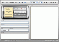 Lecture Recorder 4.5 screenshot. Click to enlarge!