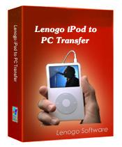 Lenogo iPod to PC Transfer Platinum 7.03 screenshot. Click to enlarge!