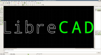 LibreCAD 2.1.1 screenshot. Click to enlarge!