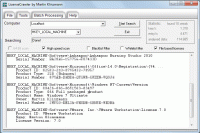 LicenseCrawler 1.97.1698 screenshot. Click to enlarge!