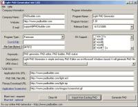 Light PAD Generator 1.01 screenshot. Click to enlarge!