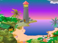 Lighthouse Clock ScreenSaver 2.3 screenshot. Click to enlarge!