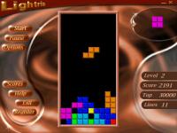 Lightris 1.5 screenshot. Click to enlarge!