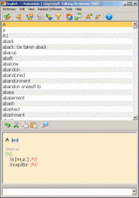 LingvoSoft Dictionary 2009 English <-> Romanian 4.1.88 screenshot. Click to enlarge!