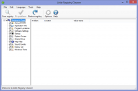 Little Registry Cleaner 1.6 screenshot. Click to enlarge!
