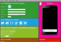 Live Wallpaper Creator 3.66 screenshot. Click to enlarge!