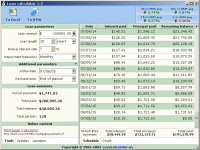 Loan Calculator 1.2 screenshot. Click to enlarge!