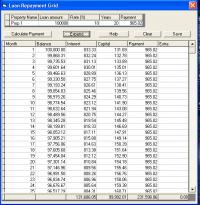 Loan Repayment Grid 1 screenshot. Click to enlarge!