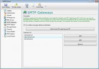 Local SMTP Relay Server 5.261 screenshot. Click to enlarge!