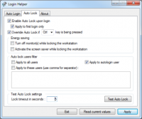 Login Helper 1.2.1 screenshot. Click to enlarge!
