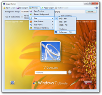 Logon Editor 1.0.0.0 Beta 2 screenshot. Click to enlarge!