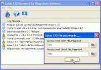 Lotus 1-2-3 Password (TSL1P) 1.4 screenshot. Click to enlarge!