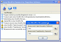 Lotus Word Pro Password 2015-06-01 screenshot. Click to enlarge!