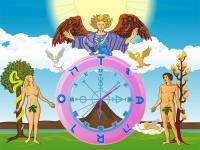 Love Fortune Clock screensaver 2.3 screenshot. Click to enlarge!