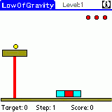 LowOfGravity for PALM 1.0 screenshot. Click to enlarge!