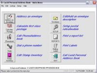 Lucid Personal Address Book 4.03.0013 screenshot. Click to enlarge!