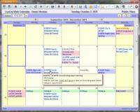 LuxCal Web Based Event Calendar 2.5.3 screenshot. Click to enlarge!