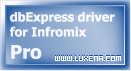 Luxena dbExpress driver for Informix Pro 1.2.4 screenshot. Click to enlarge!
