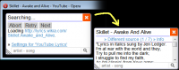 Lyrics Here for IE 3.8.0 screenshot. Click to enlarge!