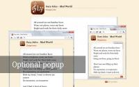 Lyrics for Google Chrome 2.5.5 screenshot. Click to enlarge!
