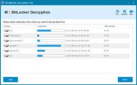 M3 BitLocker Decryption 5.6.8 screenshot. Click to enlarge!