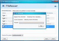 M3 FileRescuer Professional 3.5 screenshot. Click to enlarge!