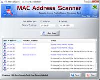 MAC Address Scanner 4.0 screenshot. Click to enlarge!