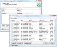 MAPILab Find and Replace 1.2.1 screenshot. Click to enlarge!