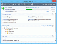@MAX SyncUp 6.0.155 screenshot. Click to enlarge!