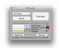 MConvert 9.0 screenshot. Click to enlarge!