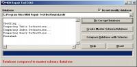 MDB Repair Tool 2.6.0 screenshot. Click to enlarge!