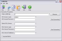 MDB2SQL Professional 2.3.38 screenshot. Click to enlarge!
