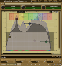 MEqualizerLinearPhase 7.13 screenshot. Click to enlarge!