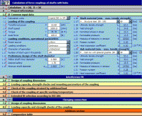 MITCalc - Force shaft connection 1.16 screenshot. Click to enlarge!