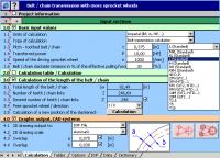 MITCalc - Multi pulley calculation 1.18 screenshot. Click to enlarge!