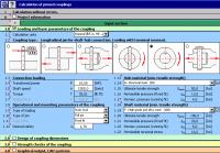 MITCalc - Pinned couplings 1.16 screenshot. Click to enlarge!