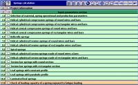 MITCalc - Springs - 15 types 1.14 screenshot. Click to enlarge!