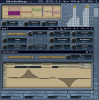 MMultiBandFlanger 7.10 screenshot. Click to enlarge!