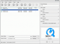 MOV to AVI MPEG WMV Converter 6.4.1202 screenshot. Click to enlarge!