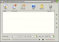 MP3/AVI/MPEG/WMV/RM to Audio CD Burner 1.4.23 screenshot. Click to enlarge!