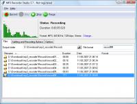 MP3 Recorder Studio 9.0.26 screenshot. Click to enlarge!