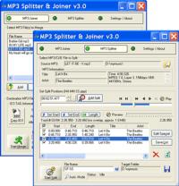 MP3 Splitter & Joiner 3.50 screenshot. Click to enlarge!