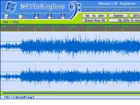 MP3 To Ringtone 1.36 screenshot. Click to enlarge!