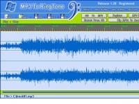 MP3 To Ringtone 1.36 screenshot. Click to enlarge!