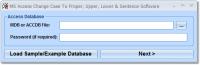 MS Access Change Case To Proper, Upper, Lower & Sentence Software 7.0 screenshot. Click to enlarge!